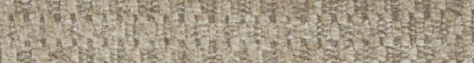 Material Details Beige fabric and eucalyptus wood armchair Philly