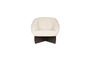 Miniature Beige fabric armchair Emilius Clipped