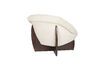 Miniature Beige fabric armchair Emilius 10
