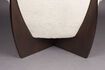 Miniature Beige fabric armchair Emilius 6