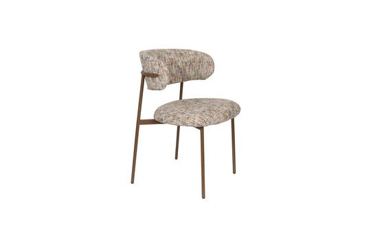 Beige fabric chair Claes Clipped