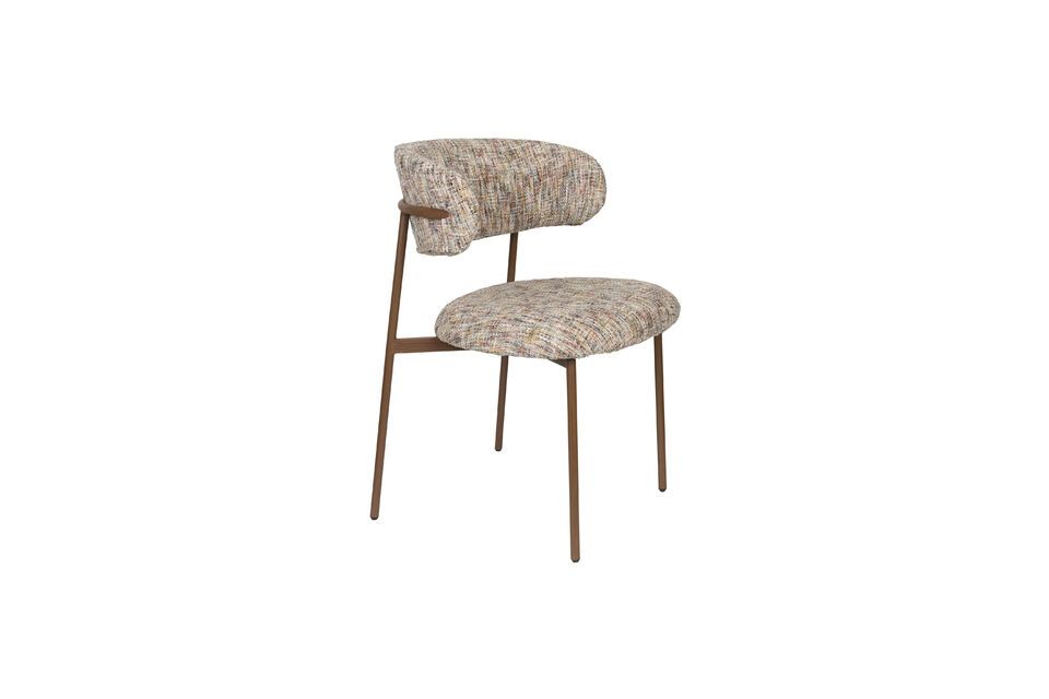 Beige fabric chair Claes White Label