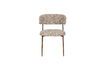 Miniature Beige fabric chair Claes 10