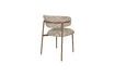Miniature Beige fabric chair Claes 4