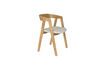 Miniature Beige fabric chair Mads 7