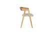 Miniature Beige fabric chair Mads 8