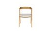Miniature Beige fabric chair Mads 6