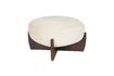 Miniature Beige fabric pouf Emilius 6