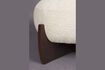 Miniature Beige fabric pouf Emilius 2