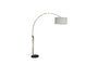 Miniature Beige iron floor lamp Archie Clipped