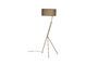 Miniature Beige iron floor lamp Murphy Clipped