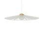 Miniature Beige iron pendant light Belle Pendant Clipped
