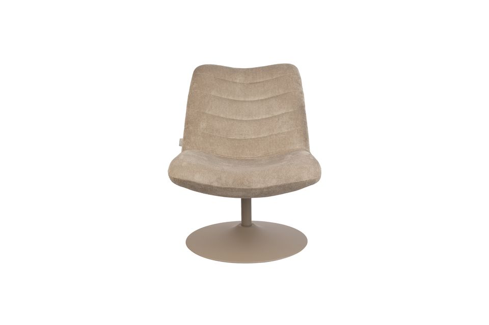 Beige lounge chair Bubba Zuiver