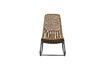 Miniature Beige metal rocking chair Tom 1