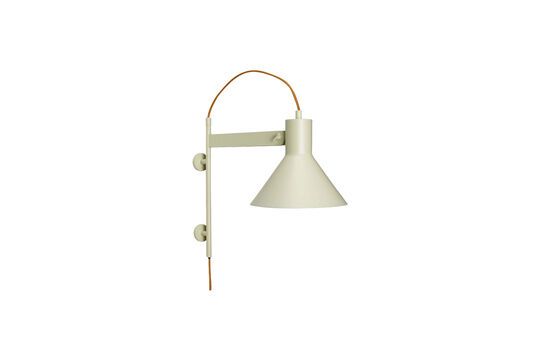 Beige metal wall lamp Studio