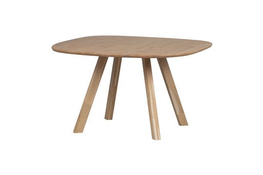 Beige oak coffee table Tablo Clipped