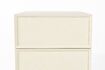 Miniature Beige oak wood bedside table June 7
