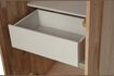 Miniature Beige oak wood cabinet with drawers New 8
