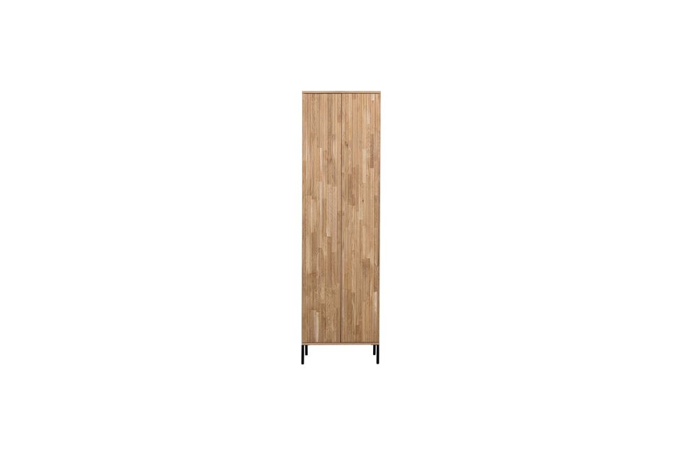 Beige oak wood cabinet with drawers New Woood