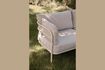 Miniature Beige olefin fiber armchair Vista 5