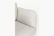 Miniature Beige olefin fiber armchair Vista 9