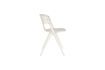 Miniature Beige plastic garden chair Horizon 4