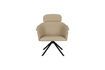 Miniature Beige PU leather armchair Frie 5