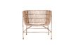 Miniature Beige rattan armchair Cuun 4