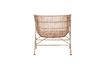 Miniature Beige rattan armchair Cuun 6