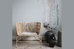 Miniature Beige rattan armchair Cuun 2