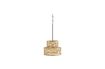 Miniature Beige rattan hanging lamp Doubla 1