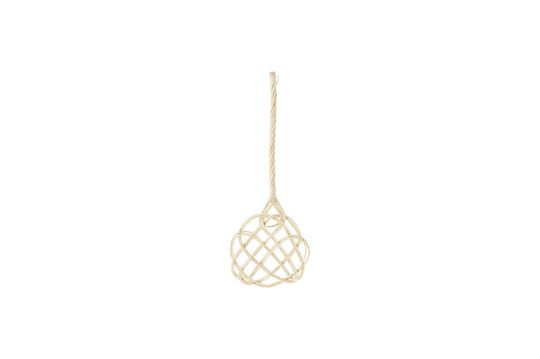 Beige Rattan rug-beater Beater Clipped