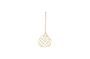 Miniature Beige Rattan rug-beater Beater Clipped