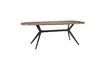 Miniature Beige rectangular wood dining table Chase 4