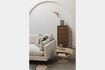 Miniature Beige resin side table North Side 3