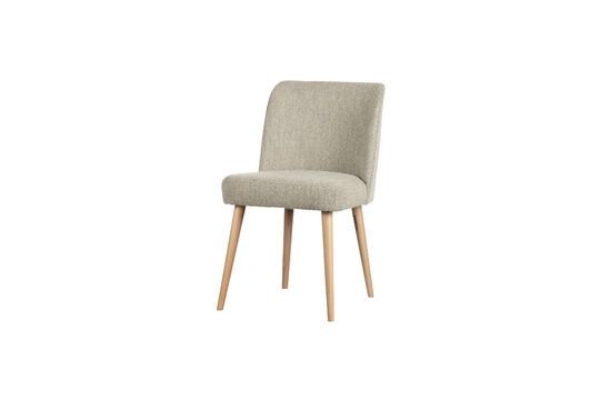 Beige sheepskin effect chair Force Clipped