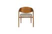 Miniature Beige solid beech wood chair Babington 8