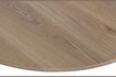 Miniature Beige solid oak table 130x130 with square legs Tablo 7