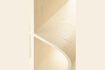 Miniature Beige solid oak wood bookcase Seven 12