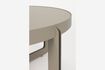 Miniature Beige steel coffee table Centre 7