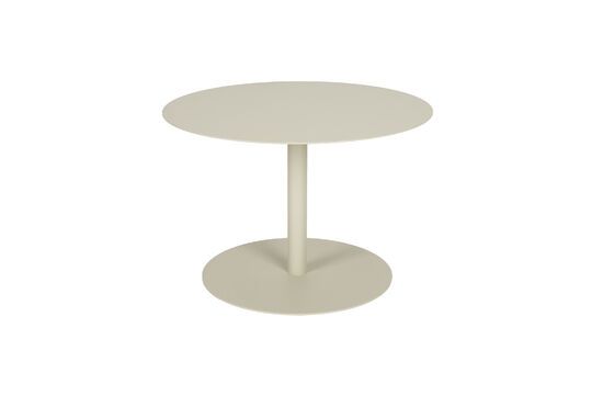 Beige steel coffee table Snow Clipped
