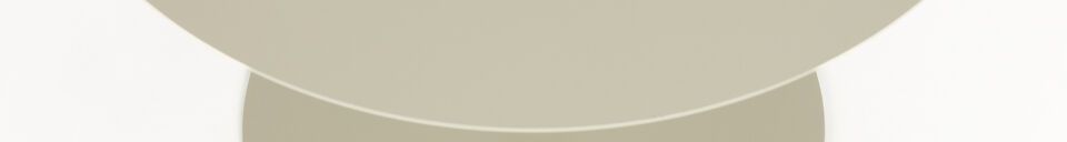Material Details Beige steel coffee table Snow