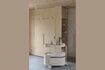 Miniature Beige steel serving cart Trolley 1
