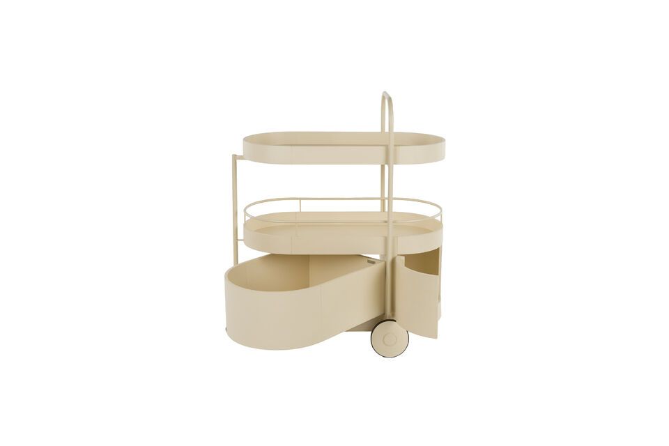 Its design evokes a certain contemporary influence, where minimalism meets attention to detail