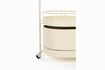 Miniature Beige steel serving cart Trolley 8