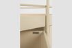 Miniature Beige steel serving cart Trolley 11
