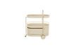 Miniature Beige steel serving cart Trolley 4