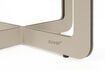 Miniature Beige steel side table Centre 9