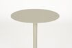 Miniature Beige steel side table Snow 4