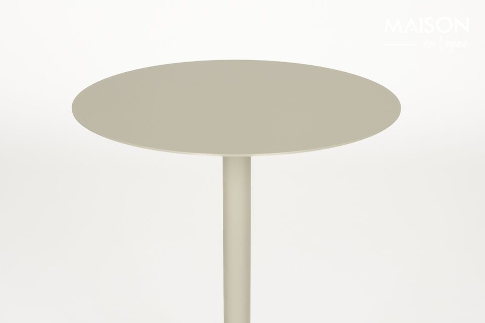With its clean lines and soft beige color